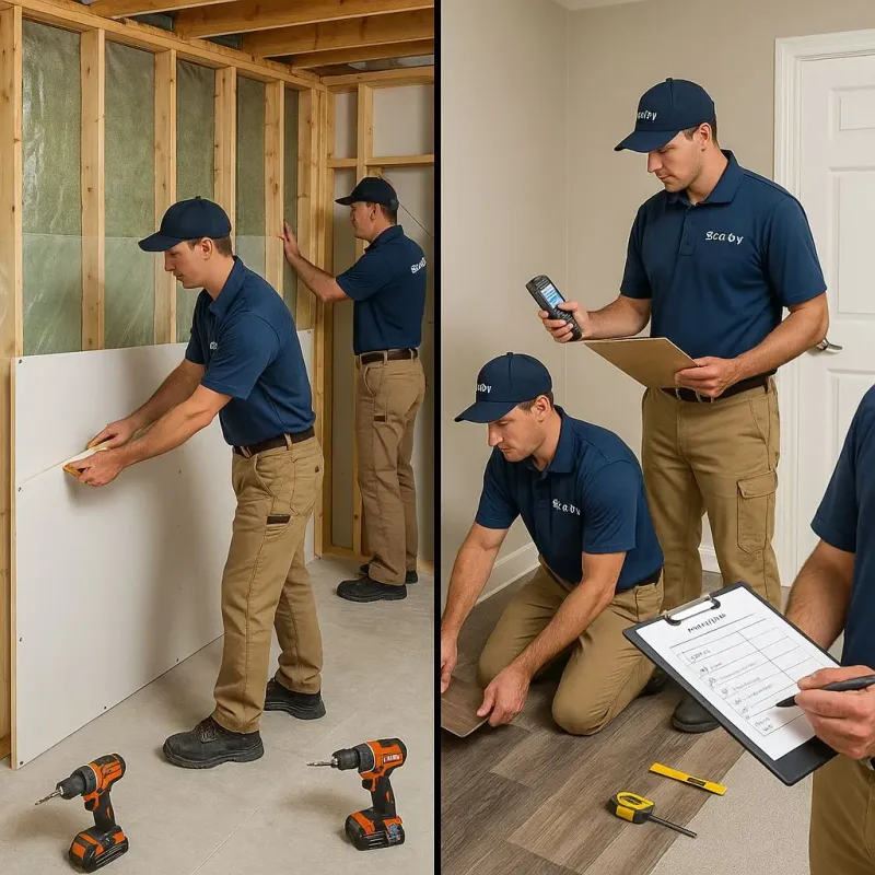 Repairs and Reconstruction process in Jackson, AL