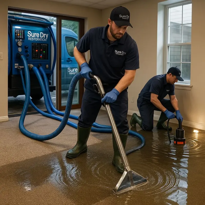 Water Extraction and Removal process in Jackson, AL